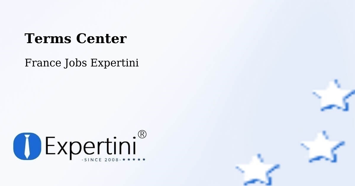 Terms of Service – Houdan - France Jobs Expertini
